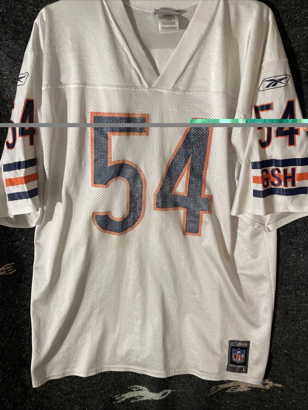 Chicago Bears jersey XL Brian Urlacher White